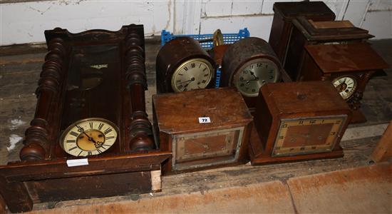 Quantity of clocks